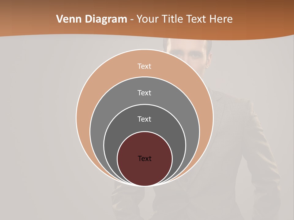 Banker Successful Clerk PowerPoint Template