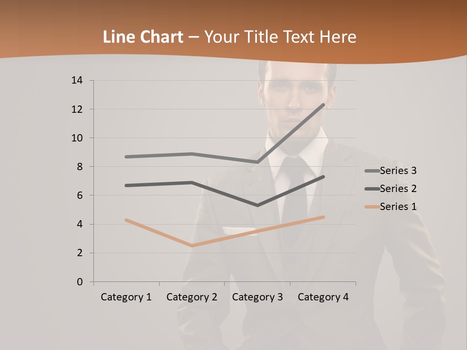 Banker Successful Clerk PowerPoint Template