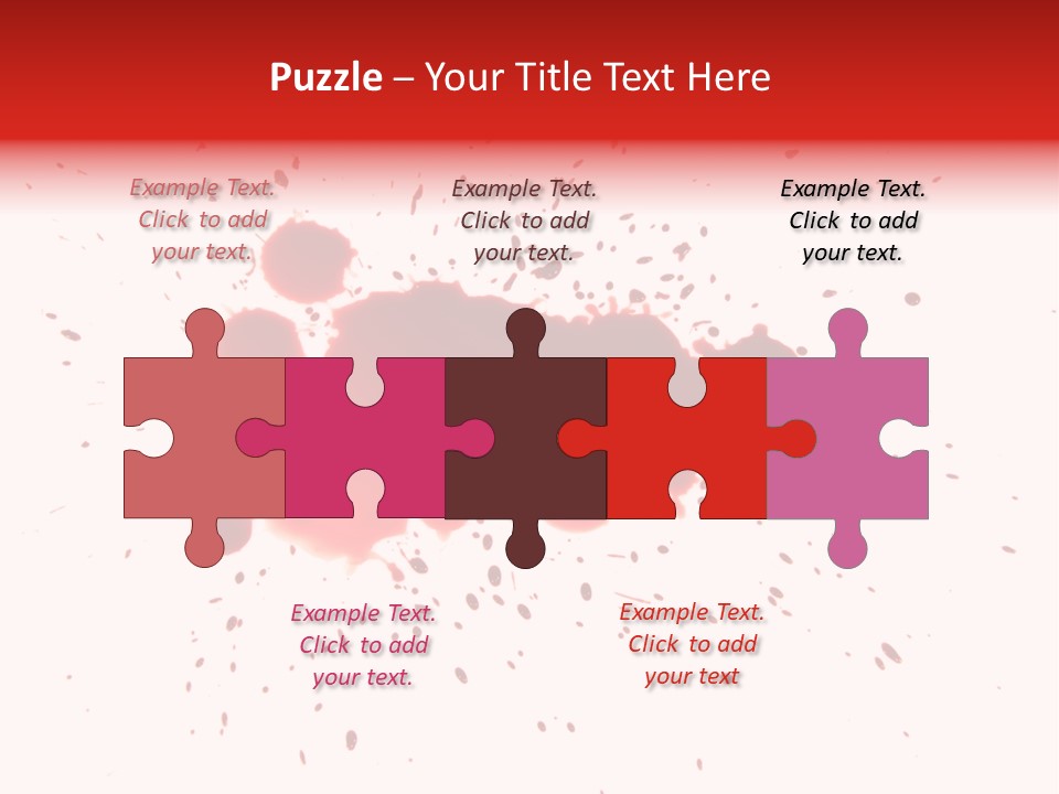 Vibrant Gore Color PowerPoint Template