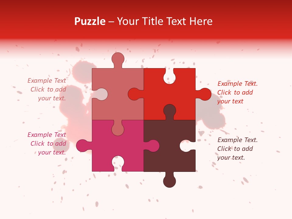 Vibrant Gore Color PowerPoint Template