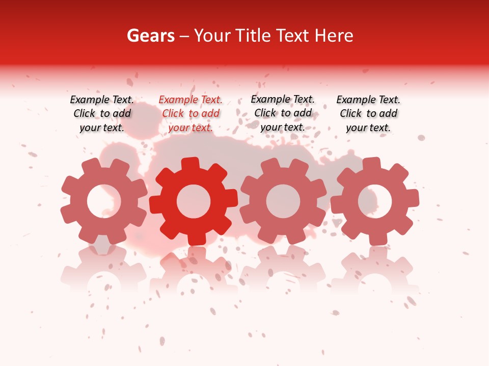 Vibrant Gore Color PowerPoint Template