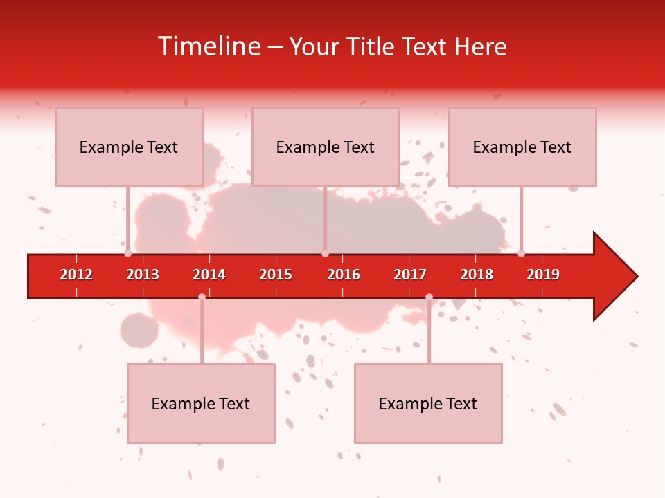 Vibrant Gore Color PowerPoint Template