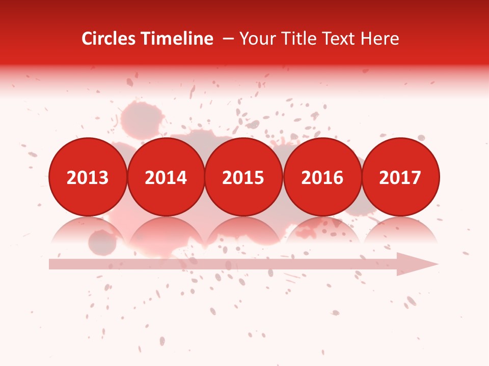 Vibrant Gore Color PowerPoint Template