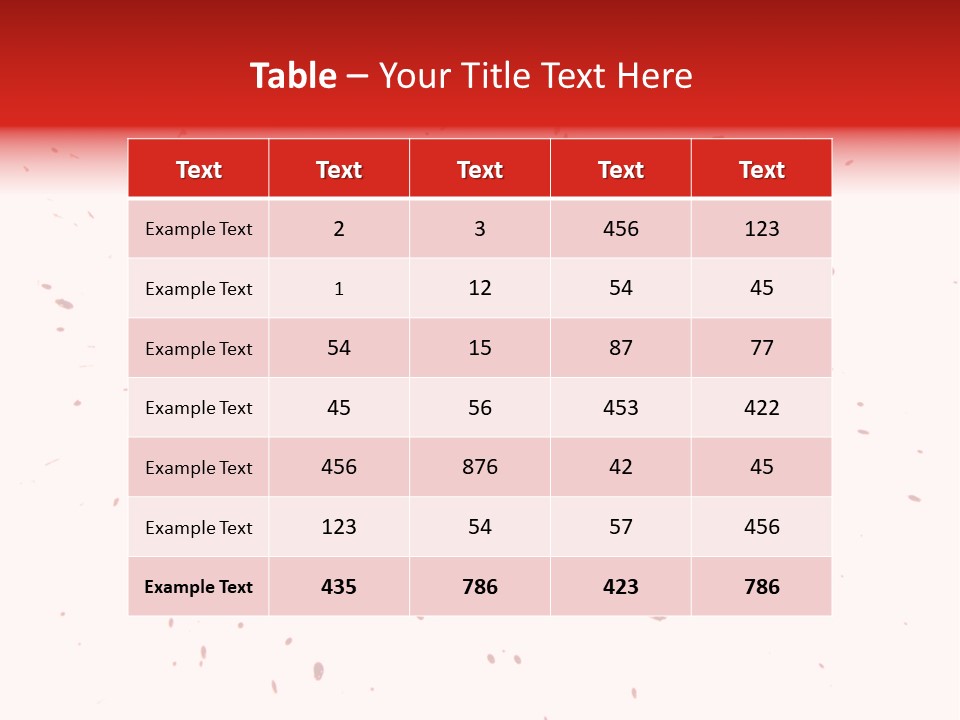 Vibrant Gore Color PowerPoint Template