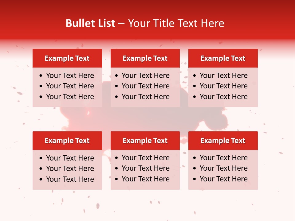 Vibrant Gore Color PowerPoint Template
