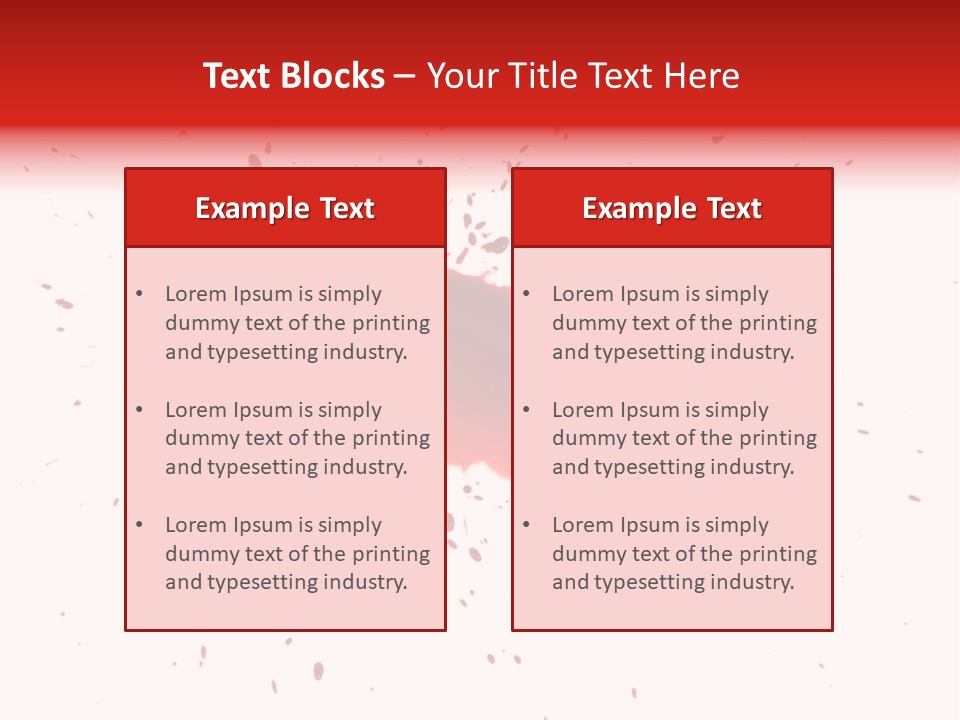 Vibrant Gore Color PowerPoint Template