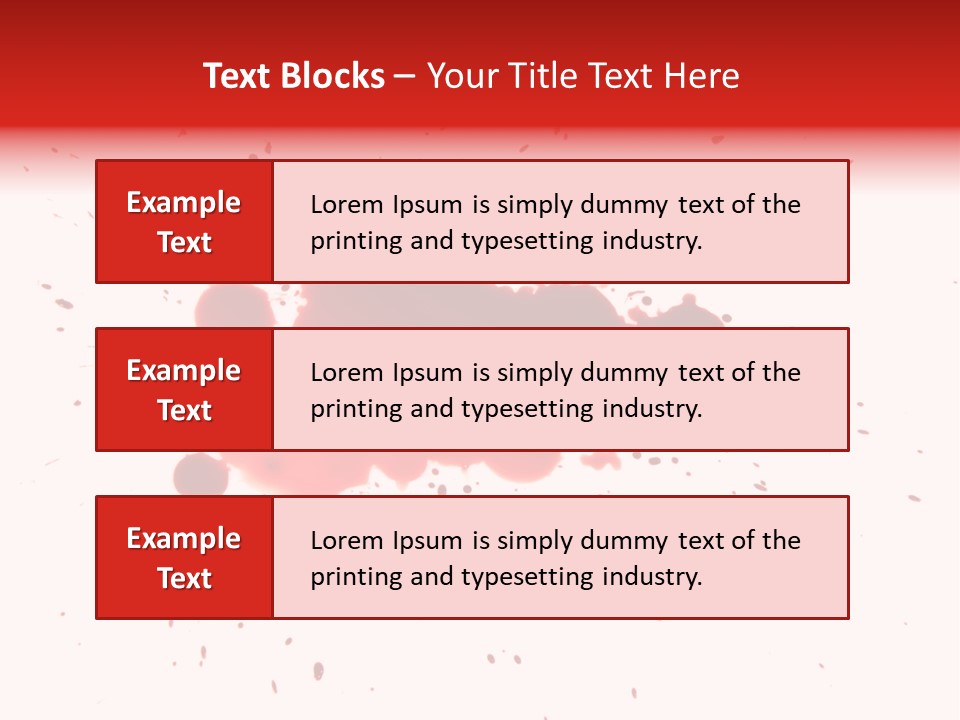 Vibrant Gore Color PowerPoint Template