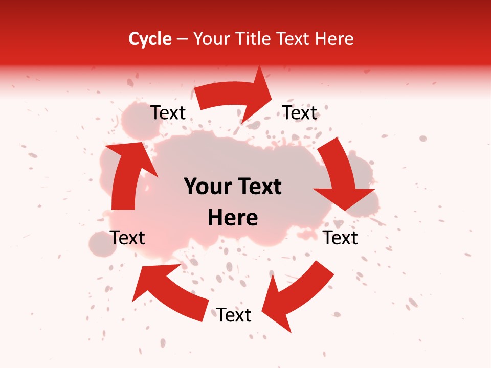 Vibrant Gore Color PowerPoint Template