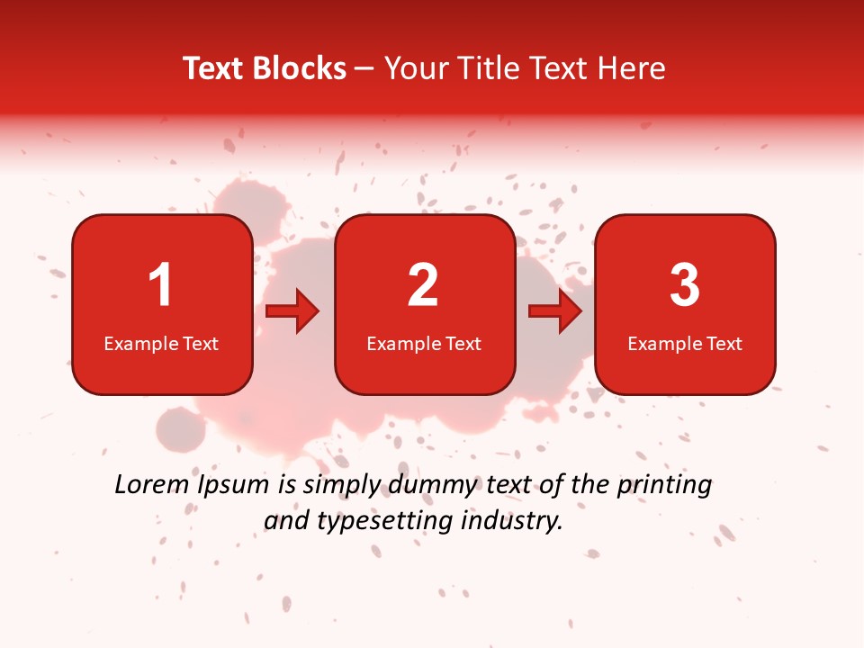 Vibrant Gore Color PowerPoint Template