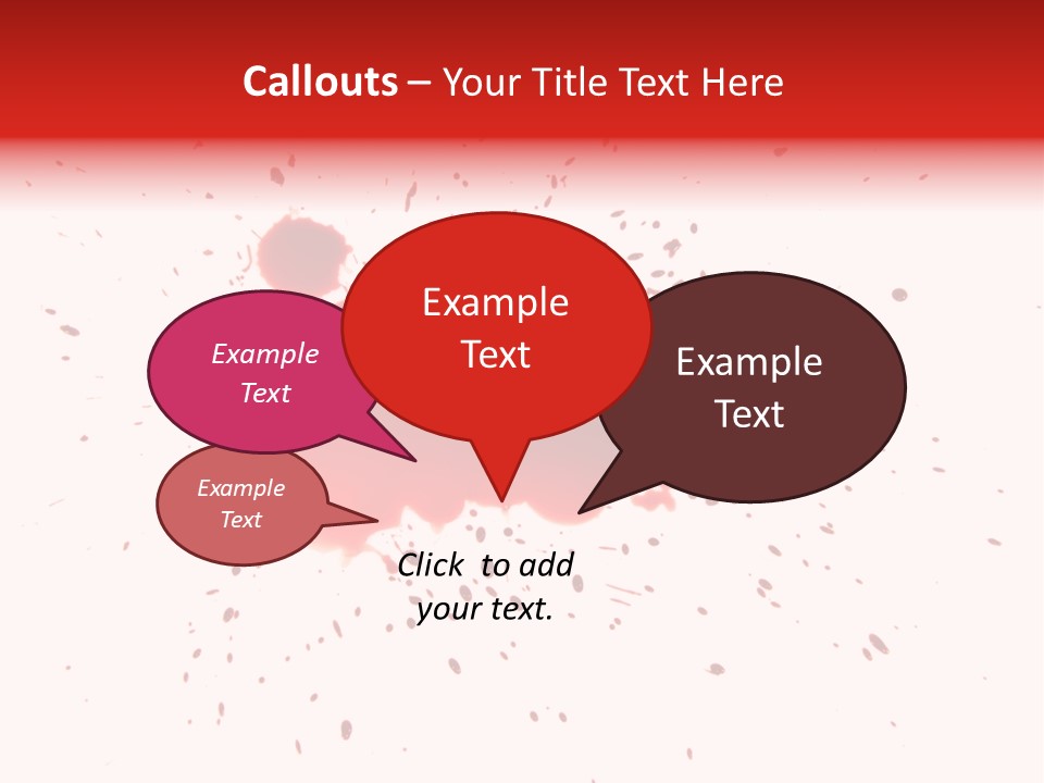 Vibrant Gore Color PowerPoint Template