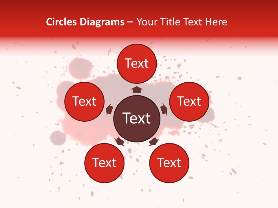 Vibrant Gore Color PowerPoint Template