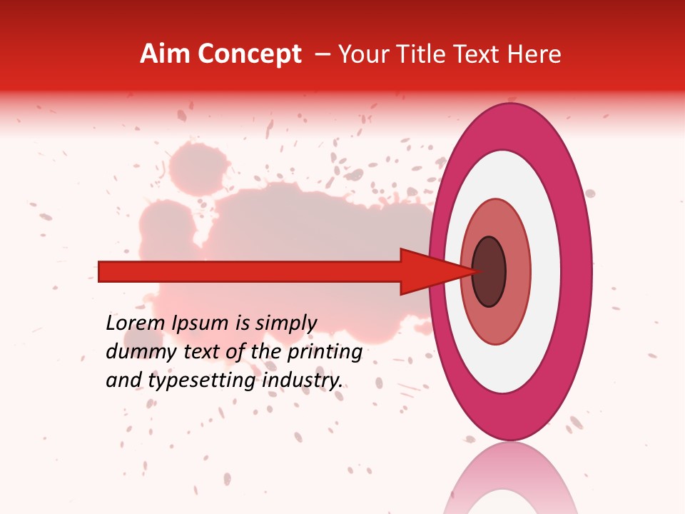 Vibrant Gore Color PowerPoint Template