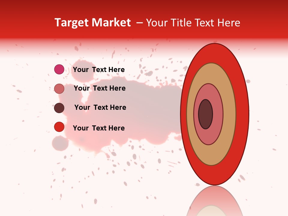 Vibrant Gore Color PowerPoint Template