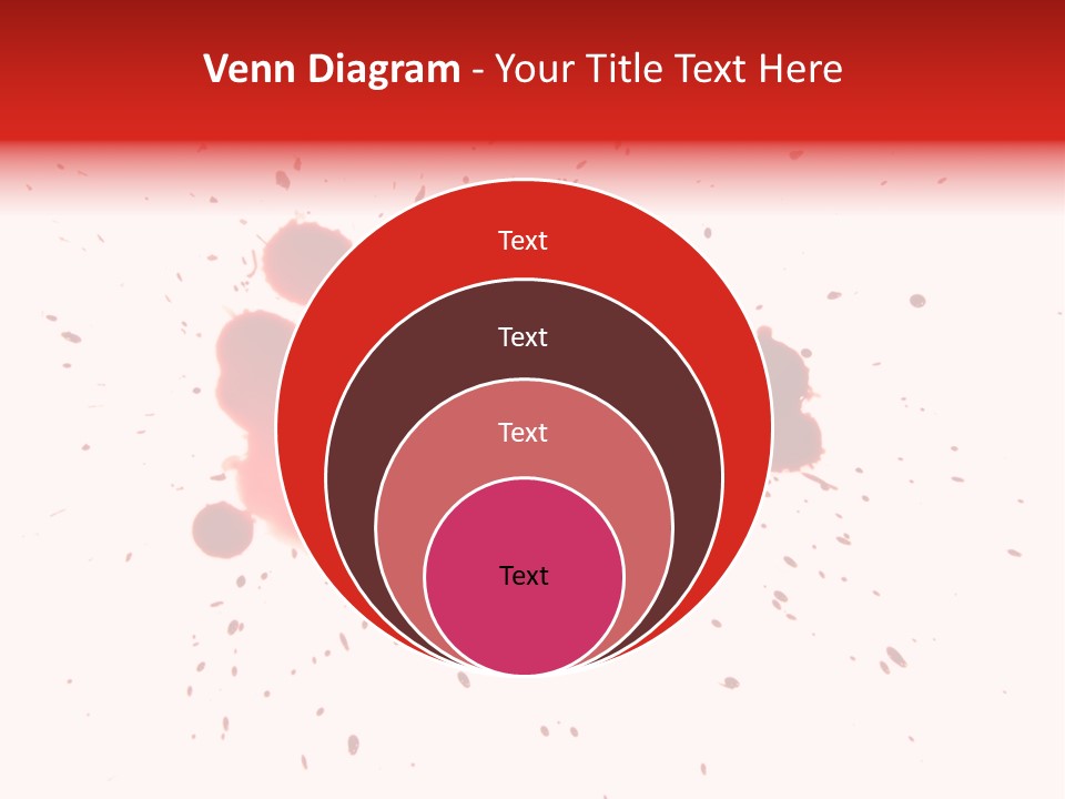 Vibrant Gore Color PowerPoint Template