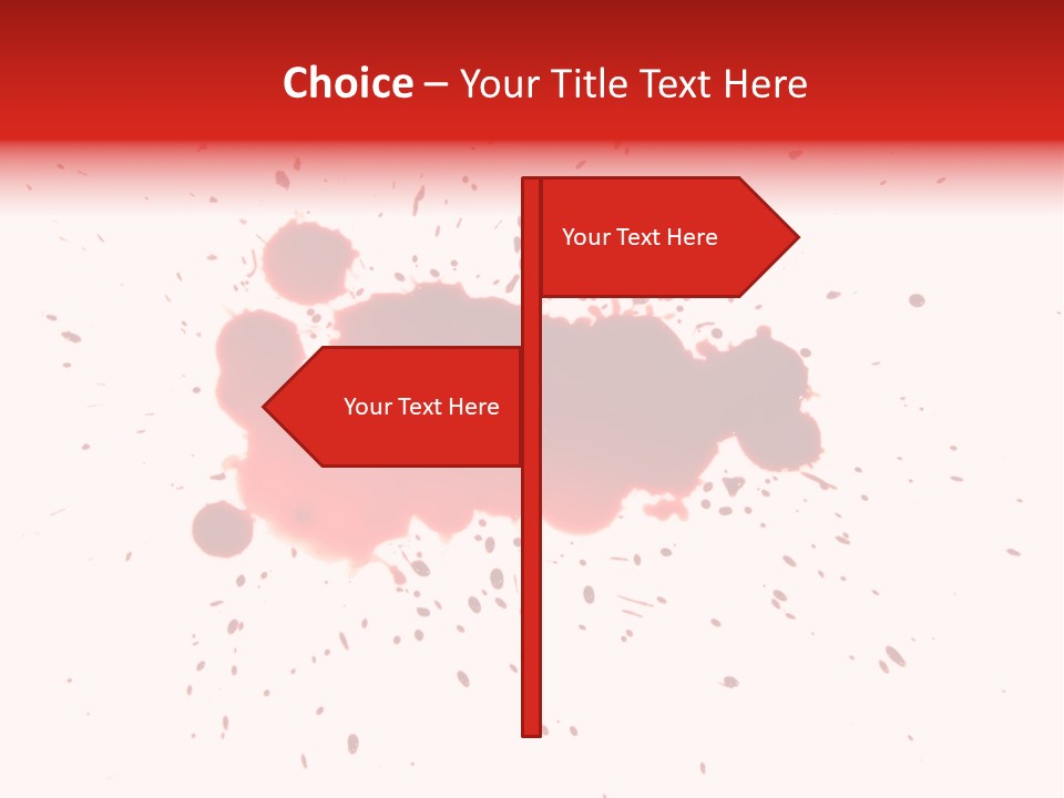 Vibrant Gore Color PowerPoint Template