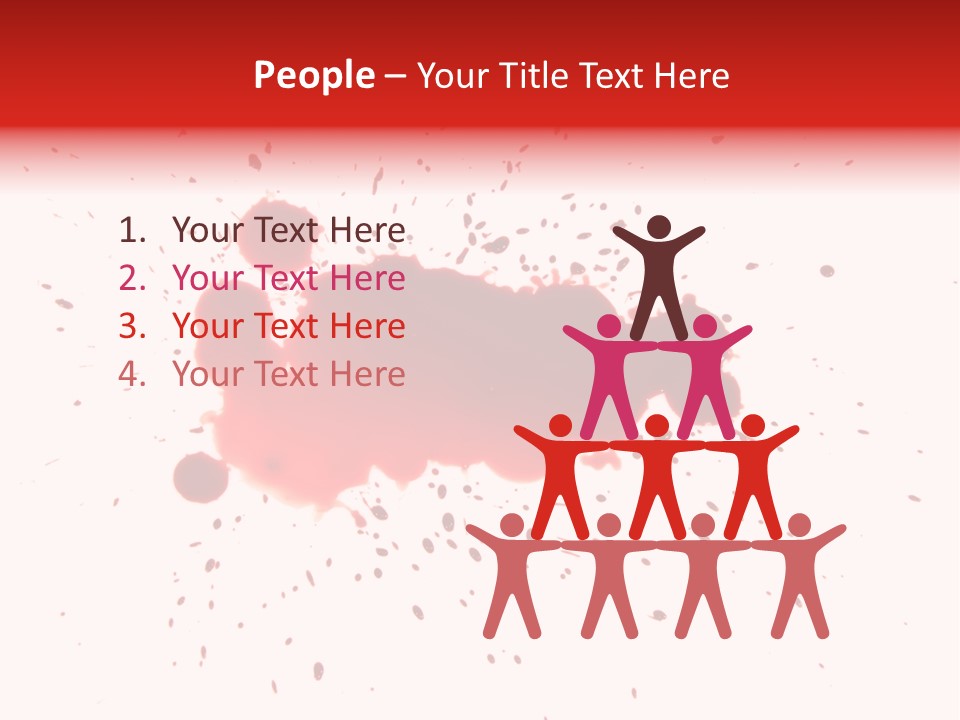 Vibrant Gore Color PowerPoint Template