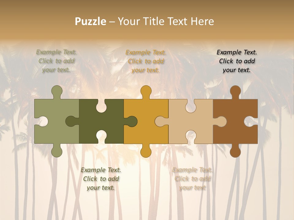 Adventure Sand Asia PowerPoint Template