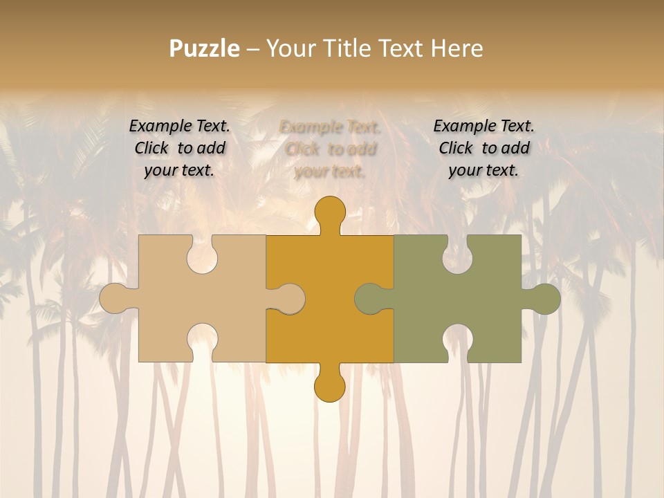 Adventure Sand Asia PowerPoint Template