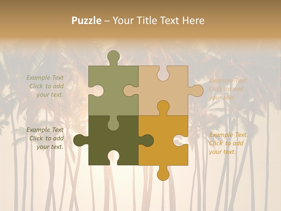 Adventure Sand Asia PowerPoint Template