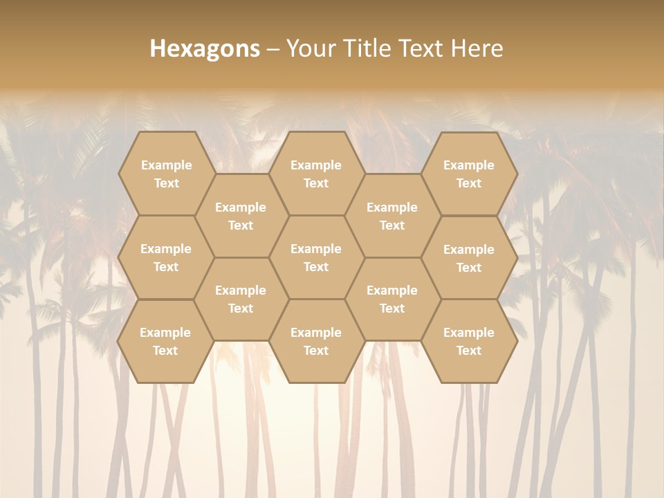 Adventure Sand Asia PowerPoint Template