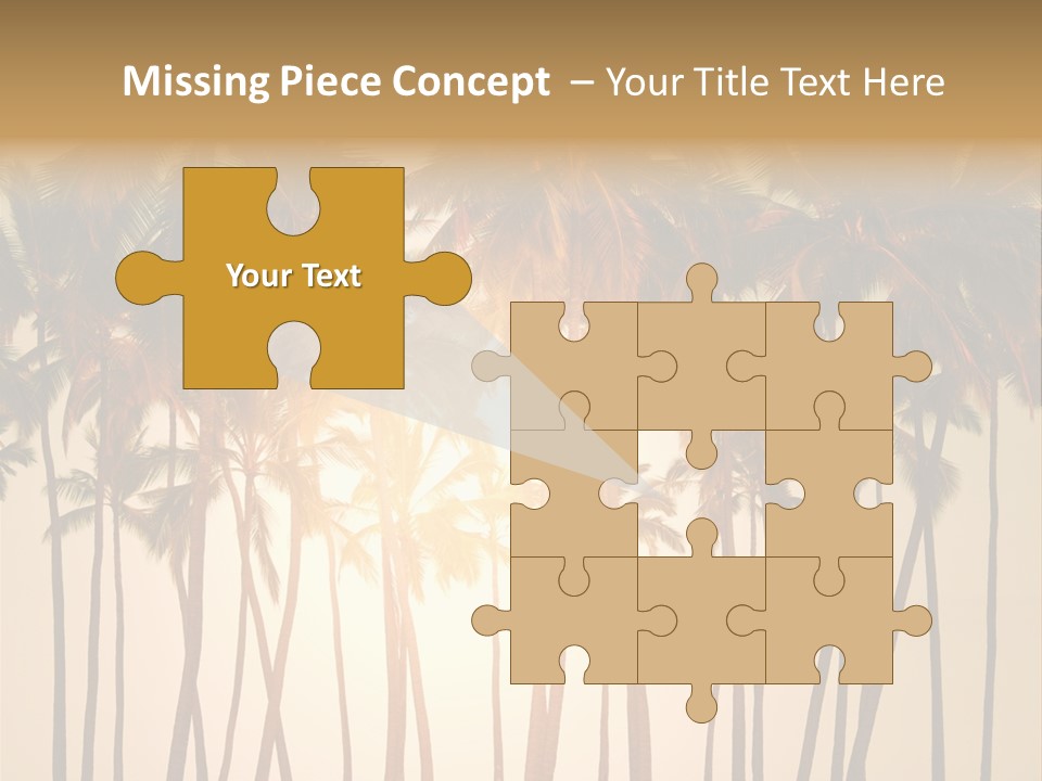 Adventure Sand Asia PowerPoint Template