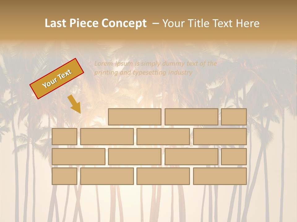 Adventure Sand Asia PowerPoint Template
