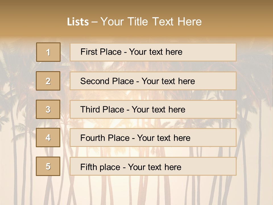 Adventure Sand Asia PowerPoint Template
