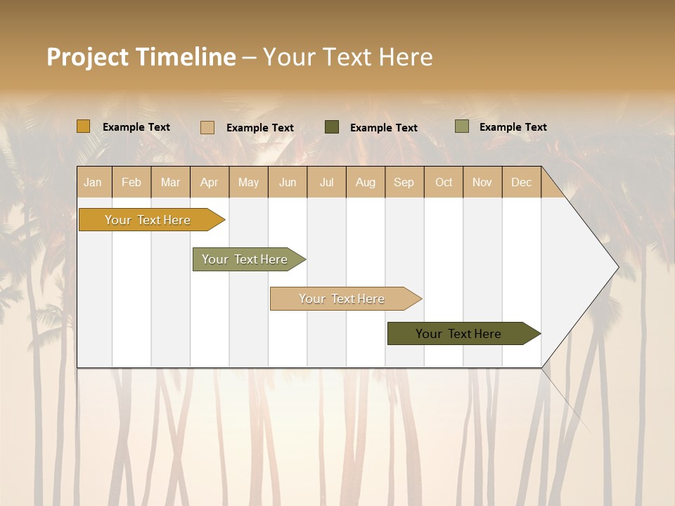 Adventure Sand Asia PowerPoint Template
