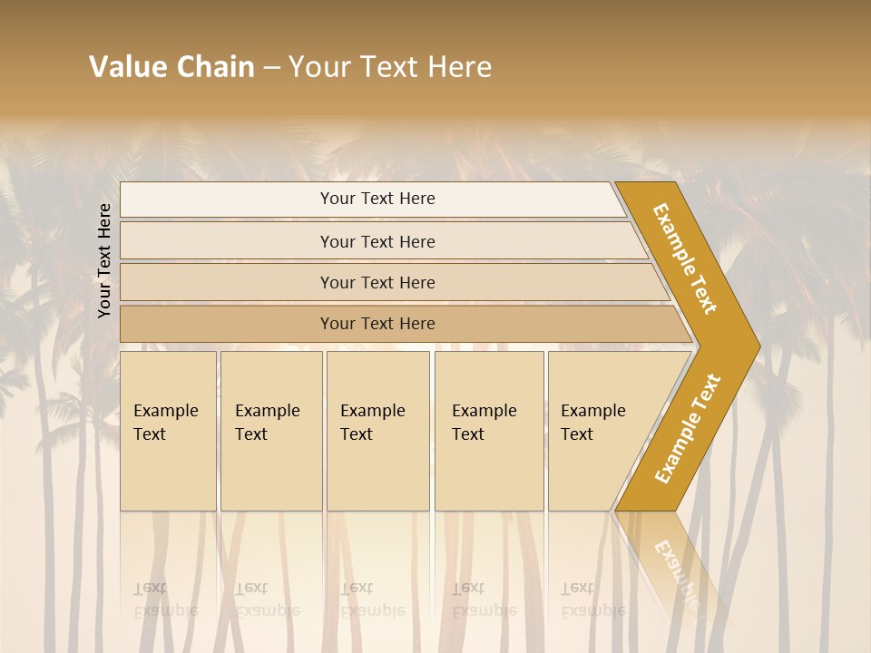 Adventure Sand Asia PowerPoint Template