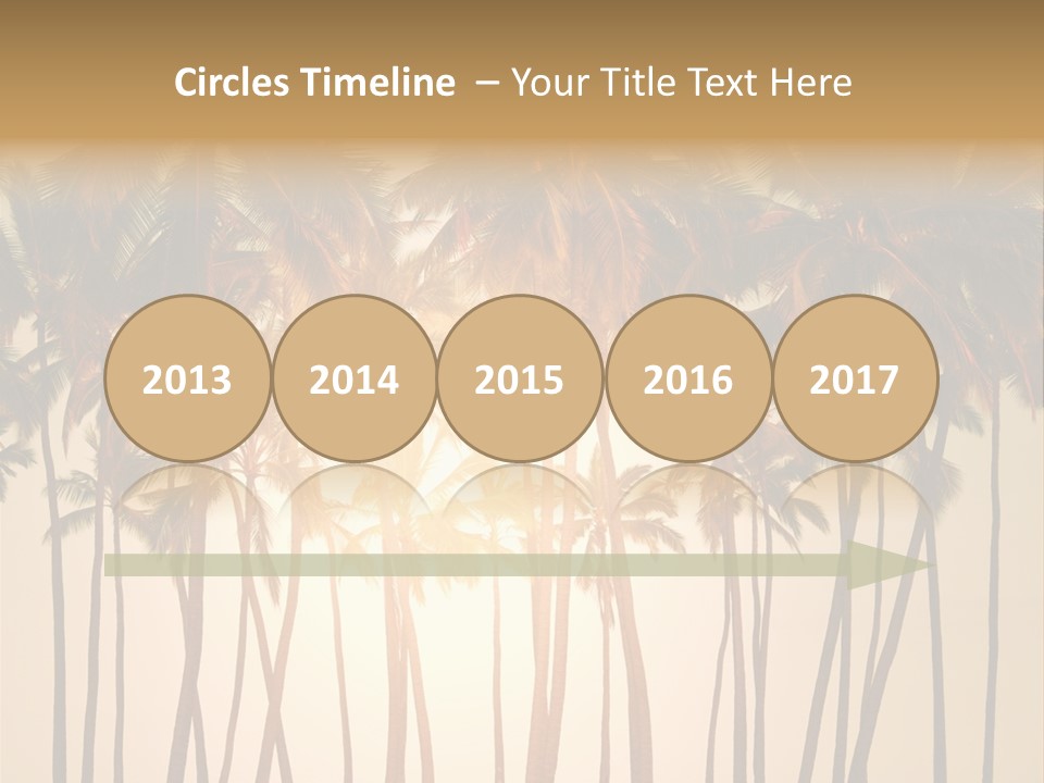 Adventure Sand Asia PowerPoint Template