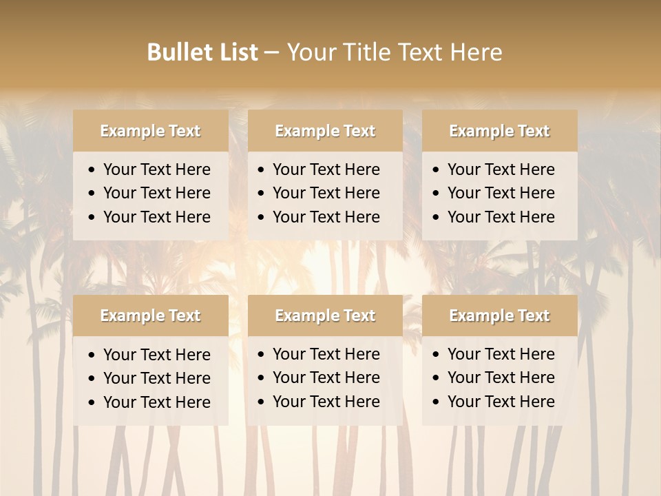 Adventure Sand Asia PowerPoint Template