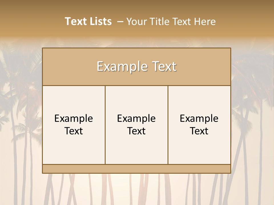 Adventure Sand Asia PowerPoint Template