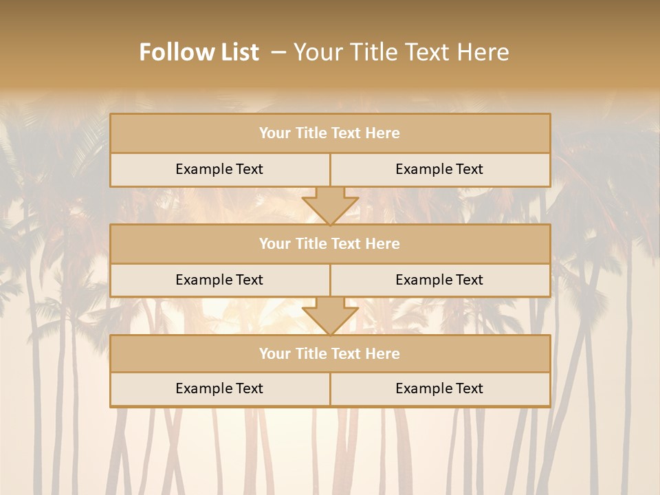 Adventure Sand Asia PowerPoint Template