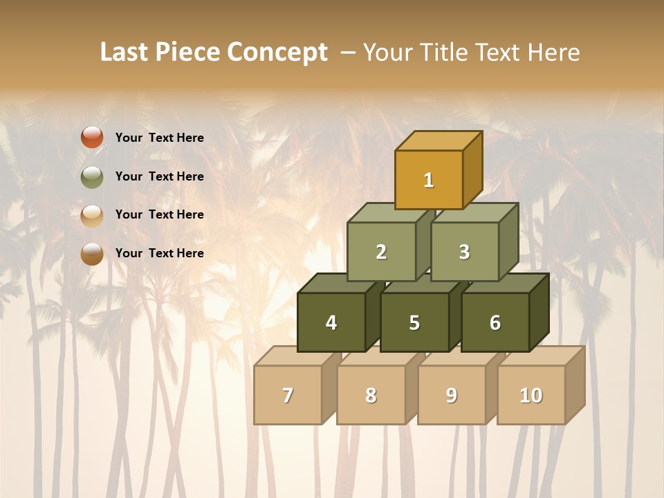 Adventure Sand Asia PowerPoint Template