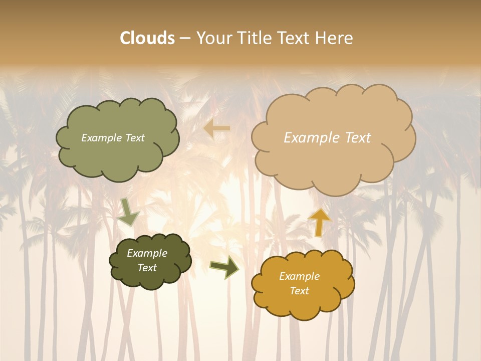 Adventure Sand Asia PowerPoint Template