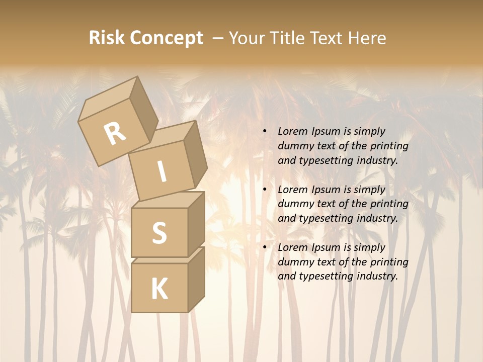 Adventure Sand Asia PowerPoint Template