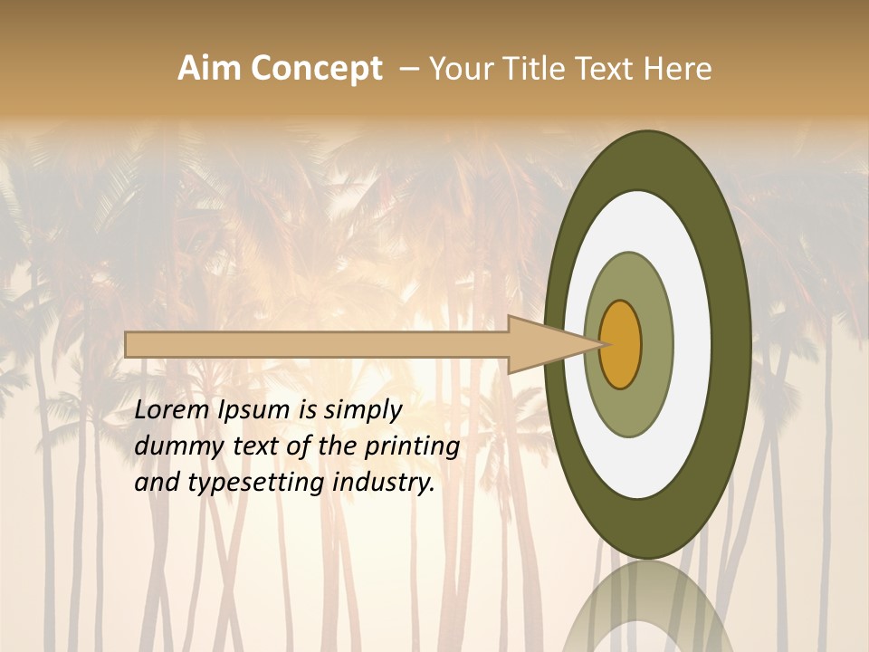 Adventure Sand Asia PowerPoint Template