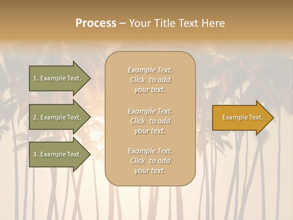 Adventure Sand Asia PowerPoint Template