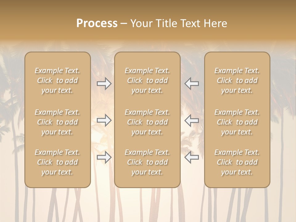 Adventure Sand Asia PowerPoint Template