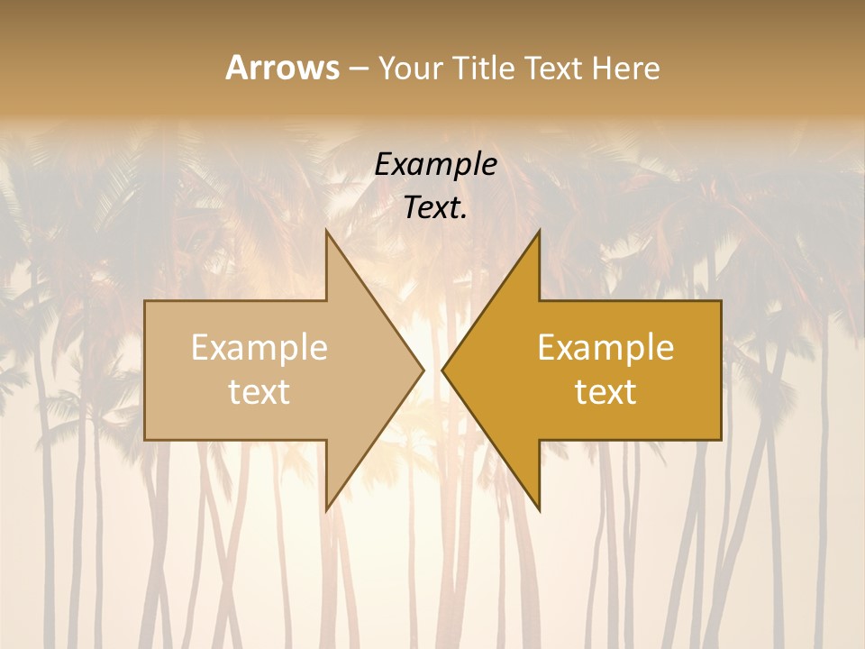 Adventure Sand Asia PowerPoint Template