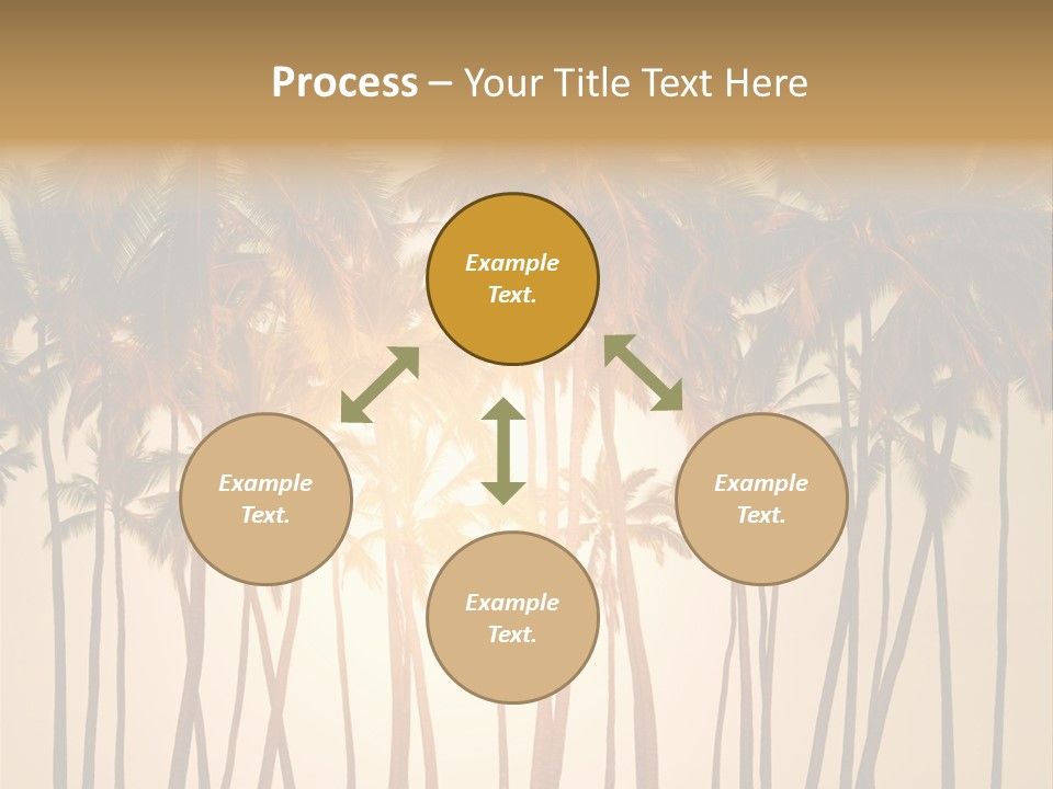 Adventure Sand Asia PowerPoint Template