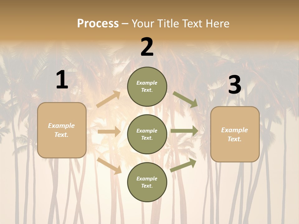 Adventure Sand Asia PowerPoint Template