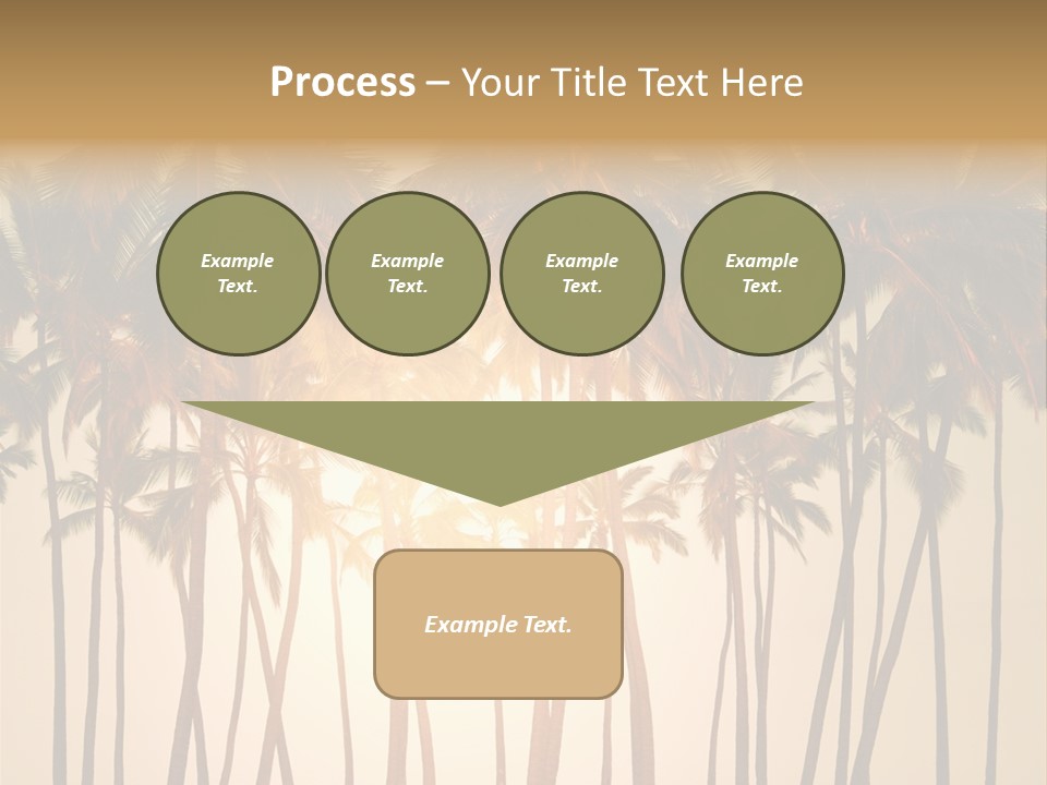 Adventure Sand Asia PowerPoint Template
