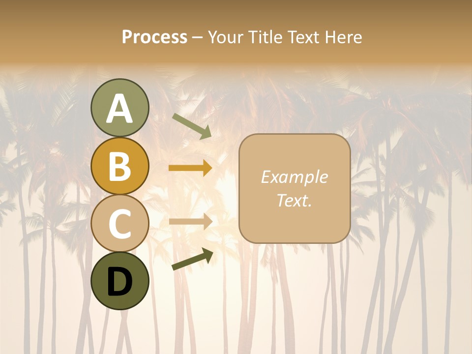 Adventure Sand Asia PowerPoint Template