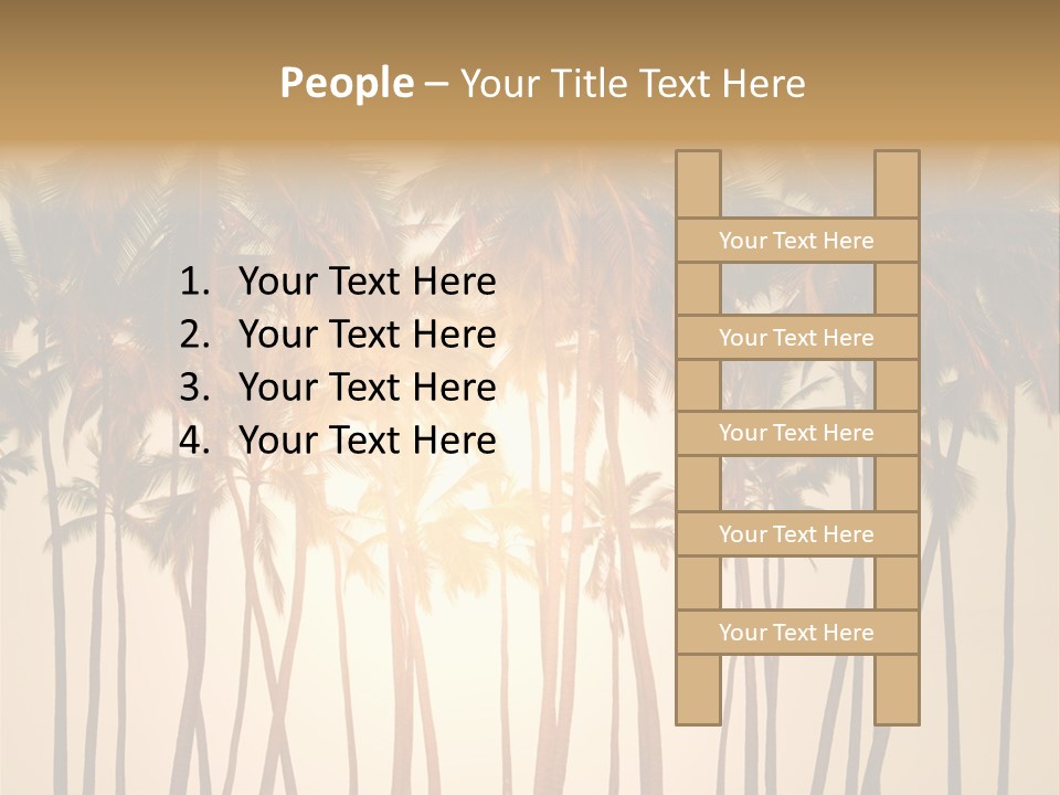 Adventure Sand Asia PowerPoint Template