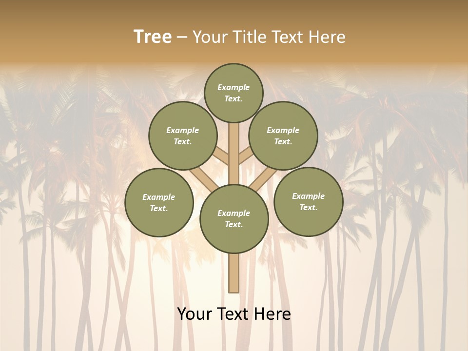 Adventure Sand Asia PowerPoint Template