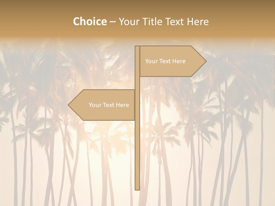 Adventure Sand Asia PowerPoint Template