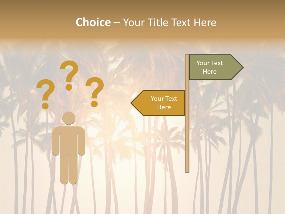 Adventure Sand Asia PowerPoint Template