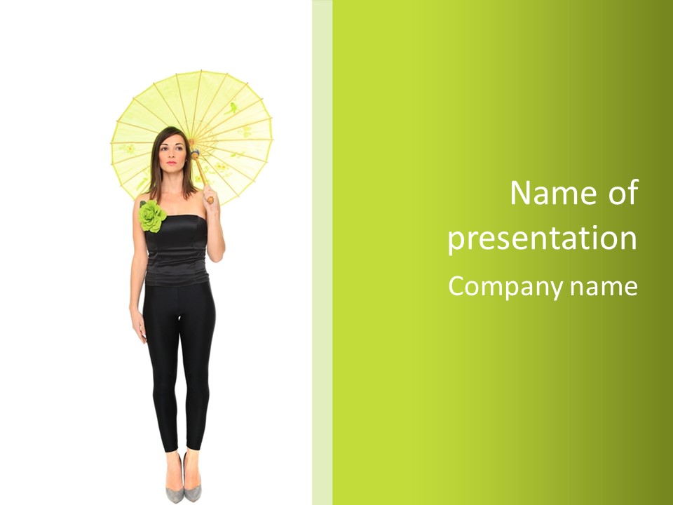 Relaxed Face Money PowerPoint Template