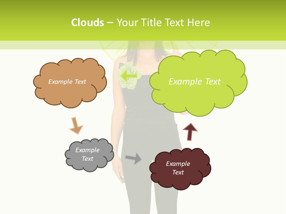 Relaxed Face Money PowerPoint Template